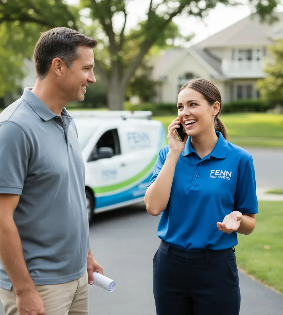 Fenn Pest Control customer support in Hueysville